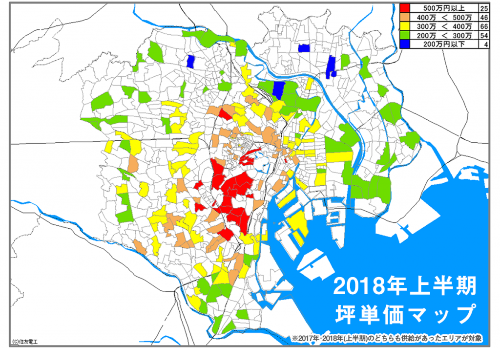 坪単価ランキング